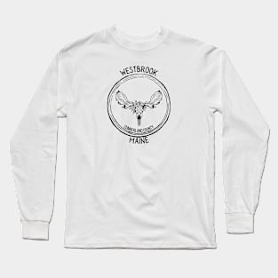 Westbrook Maine Moose Long Sleeve T-Shirt